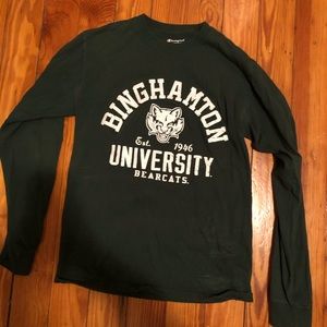 Binghamton University Champion long-sleeve